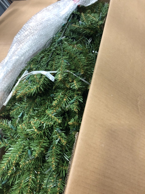 Photo 2 of 6.5’ Pre-Lit Dunhill Fir Artificial Christmas Tree – Clear Lights
