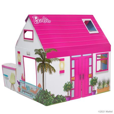 Photo 1 of Barbie Pop2Play Dream Play Clubhouse Dollhouse, Multicolor
