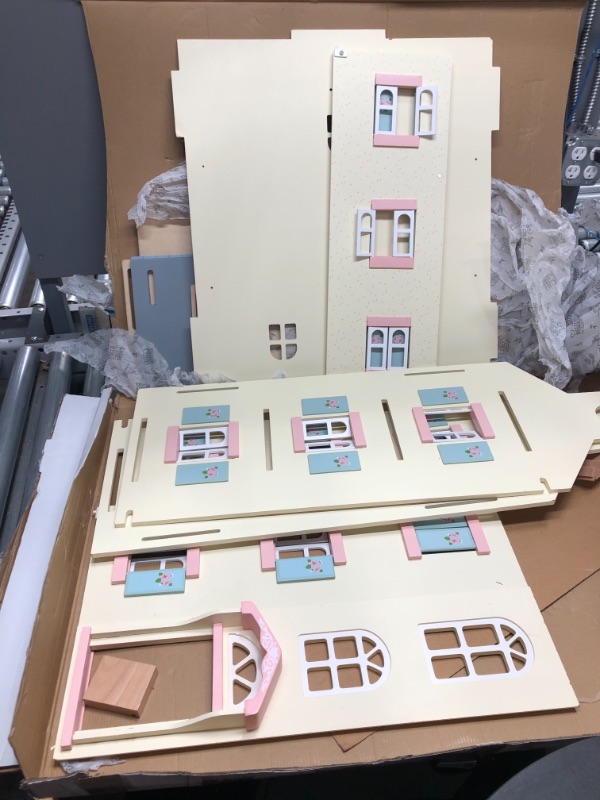 Photo 2 of ***INCOMPLETE PARTS ONLY*** Le Toy Van - Gorgeous Cherry Tree Hall Large Wooden Doll House | Girls or Boys 4 Storey Wooden Dolls House Play Set | Great As A Gift | Suitable for Ages 3+
