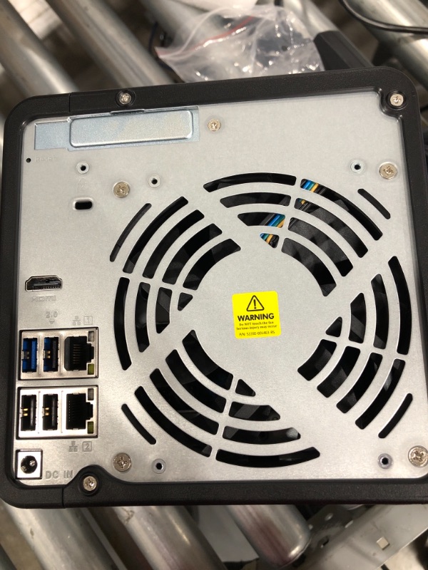 Photo 1 of QNAP TS-453D-4G 4 Bay NAS for Professionals with Intel® Celeron® J4125 CPU and Two 2.5GbE Ports

