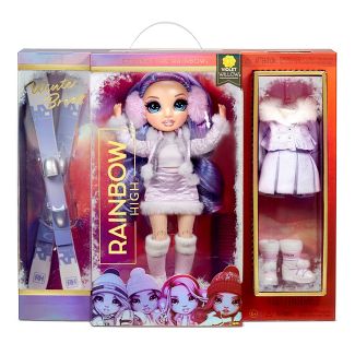 Photo 1 of Rainbow High Violet Willow Winter Break Fashion Doll

