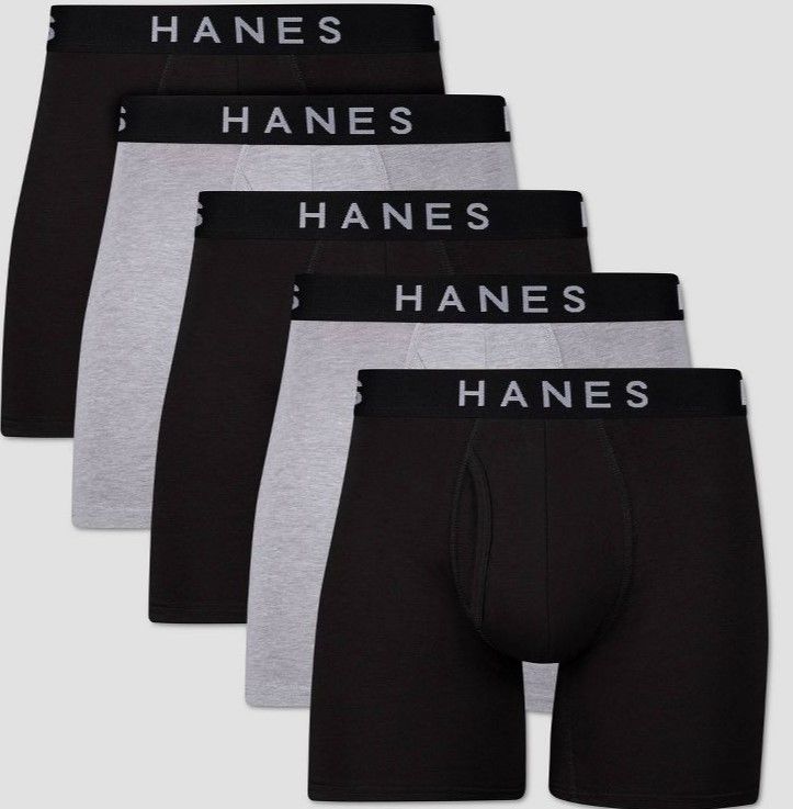Photo 1 of Hanes Premium Men's 5pk Boxer Briefs