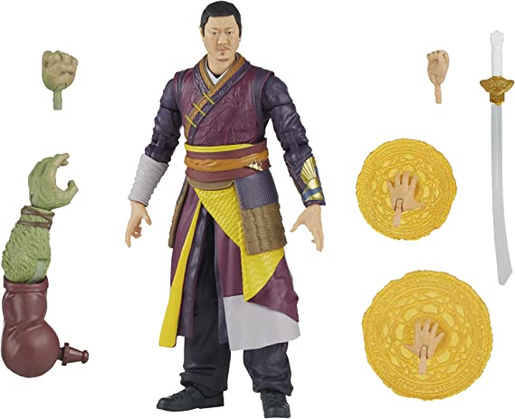 Photo 1 of INCOMPLETE ITEM
Marvel Legends Series Doctor Strange in The Multiverse of Madness 6-inch Collectible Wong Cinematic Universe Action Figure Toy, 4 Accessories and 1 Build-A-Figure Part
