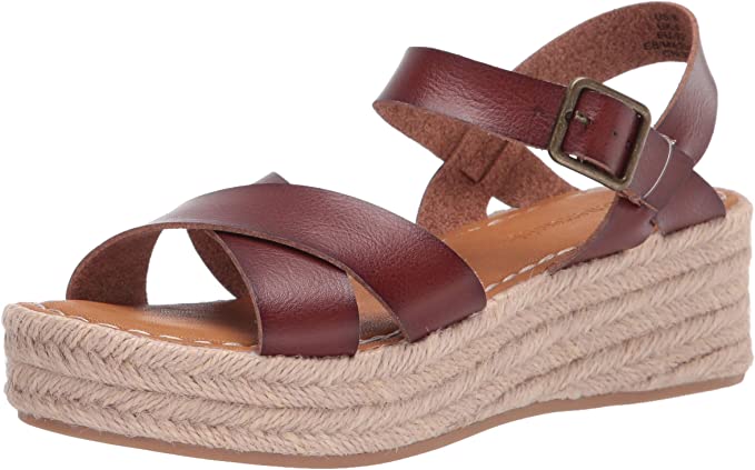 Photo 1 of Amazon Essentials Women's Two Piece Flatform Espadrille Sandal Wedge
SIZE 10