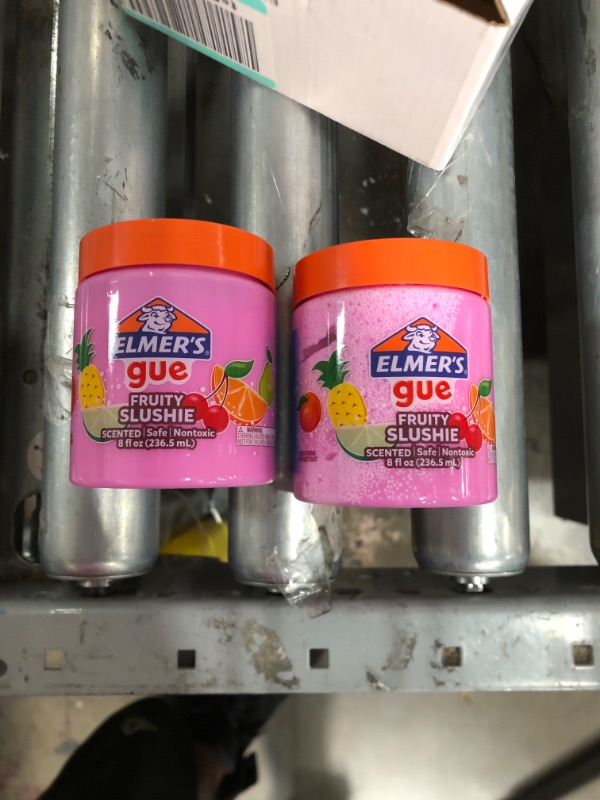 Photo 1 of Elmer's Gue Premade Slime, Fruity Slushie, 8 Fl oz 2 PACK
