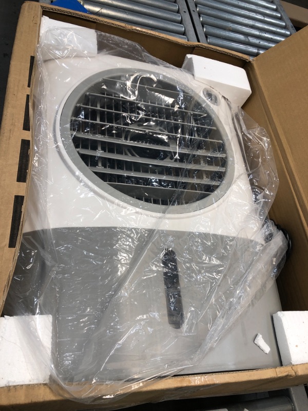 Photo 1 of HESSAIRE MC18M Portable Evaporative Cooler – Color May Vary, 1300 CFM, Cools 500 Square Feet , White
