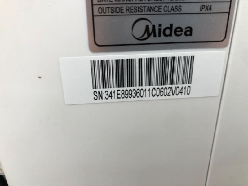 Photo 1 of DAMAGED* TESTED POWERS ON*
Midea 12,000 BTU U-Shaped Smart Inverter Window Air Conditioner–Cools up to 550 Sq. Ft., Ultra Quiet with Open Window Flexibility, Works with Alexa/Google Assistant, 35% Energy Savings, Remote Control
