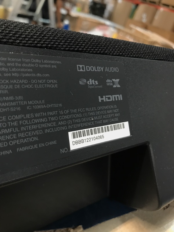Photo 1 of Denon DHT-S216 Home Theater Soundbar | Virtual Surround Sound | HDMI ARC | HD, 4K & Bluetooth Compatible | Low-Profile Design | Crystal Clear Dialogue
