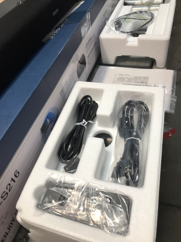 Photo 1 of Denon DHT-S216 Home Theater Soundbar | Virtual Surround Sound | HDMI ARC | HD, 4K & Bluetooth Compatible | Low-Profile Design | Crystal Clear Dialogue
