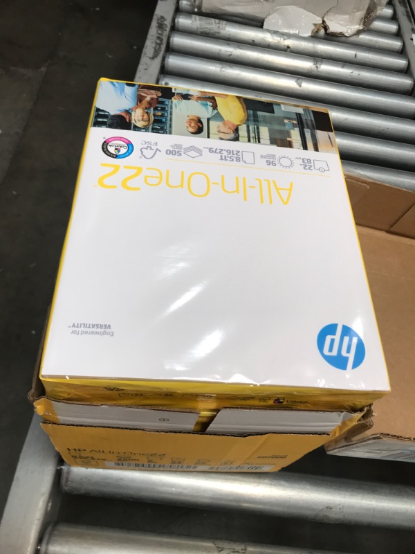 Photo 2 of HP Printer Paper | 8.5x 11 Paper | All-In-One 22 lb | 5 Ream Case - 2,500 Sheets | 96 Bright| Made in USA - FSC Certified | 207000C
