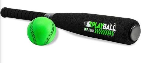 Photo 1 of 2 PACK: Franklin Sports MLB Playball Oversized Foam Bat and Ball

