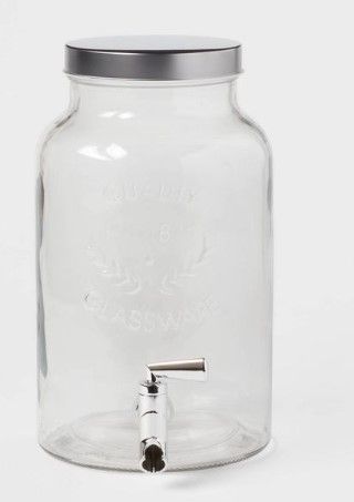 Photo 1 of 5.8L Glass Vintage Beverage Dispenser - Threshold™

