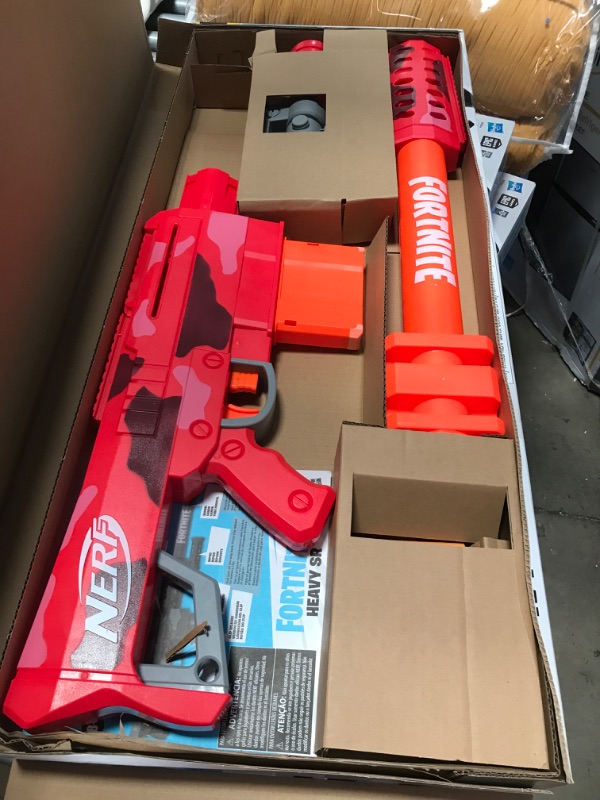 Photo 2 of NERF Fortnite Heavy SR Blaster 14 Inches (H) x 33.5 Inches (W) x 2.63 Inches

