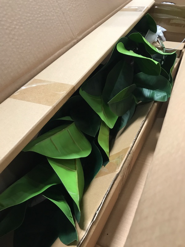 Photo 1 of 3.1' Artificial Rubber Leaf Tree in Pot Green - Threshold™ designed with Studio McGee  37.5 Inches (H) x 18 Inches (W) x 16 Inches (D)

