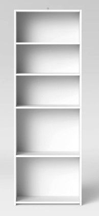 Photo 1 of 5 Shelf Bookcase - Room Essentials™ 71.18 Inches (H) x 24.49 Inches (W) x 11.57 Inches (D)

