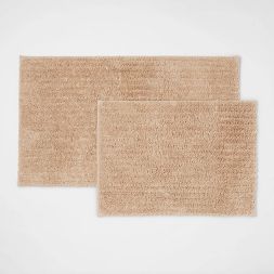 Photo 1 of 2pk Quick Dry Bath Rug Set - Threshold™

