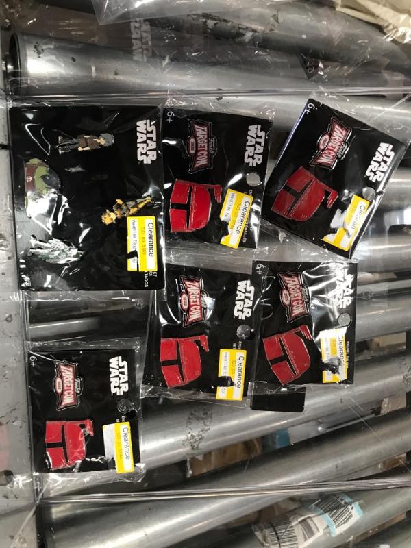 Photo 1 of 6 PACK: Funko Pop! Star Wars enanel pins