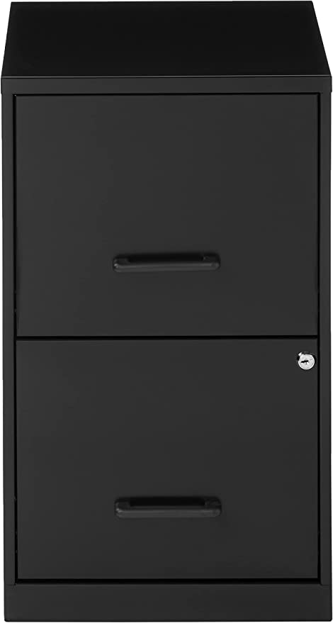 Photo 1 of DAMAGED ITEM
Lorell 14341 18 Deep 2-Drawer File Cabinet, Black
