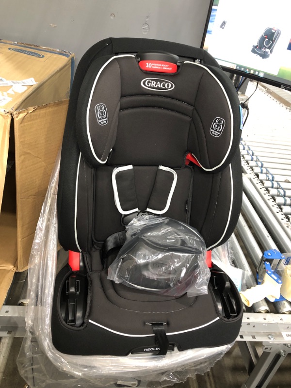 Photo 2 of Graco Atlas 65 2-in-1 Harness Booster Car Seat, Glacier