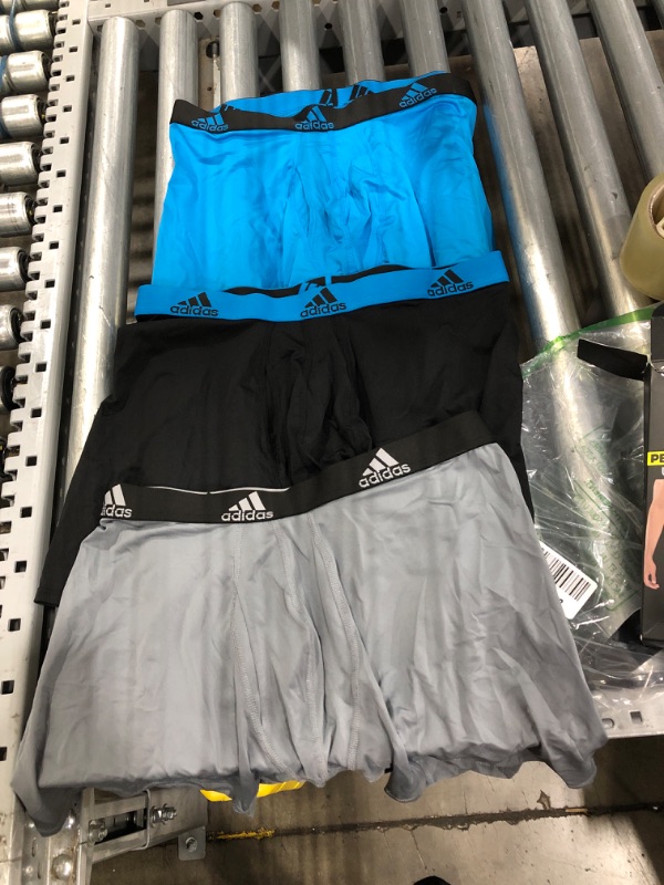 Photo 1 of adidas Men's Performance Boxer Brief Underwear (3-Pack)
Size L