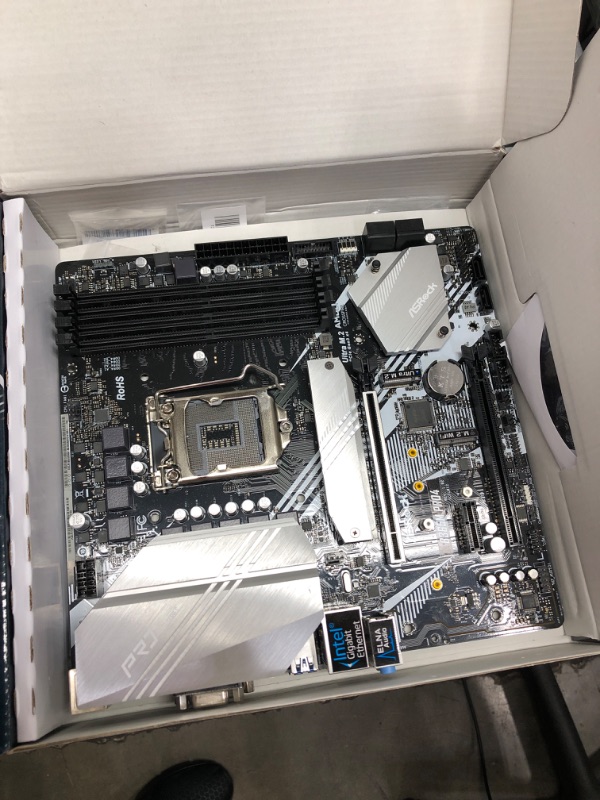 Photo 2 of **PARTS ONLY**
ASRock B365M PRO4 LGA1151/ Intel B365/ DDR4/ Quad CrossFireX/ SATA3&USB3.1/ M.2/ A&GbE/ MicroATX Motherboard
