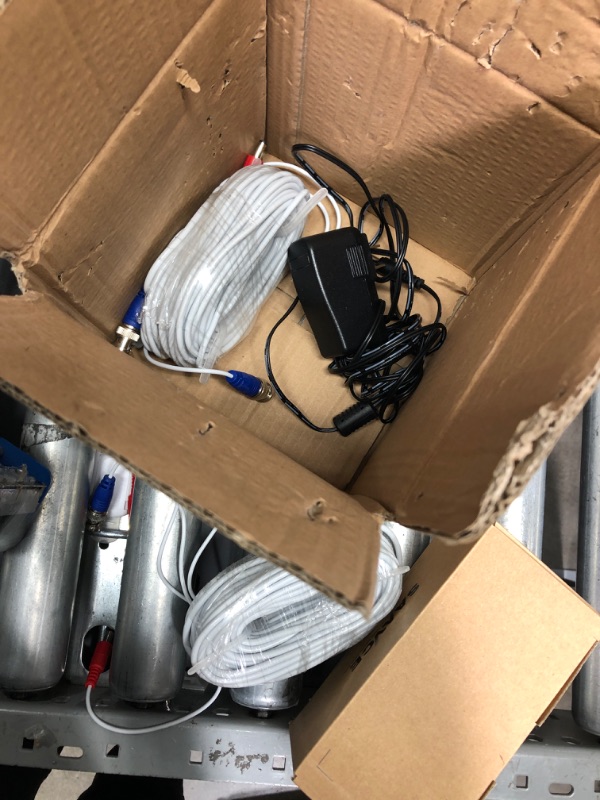 Photo 3 of SANNCE 2 Pack 1080P Full Colorful Night Vision CCTV Camera, 2.0MP HD-TVI Wide Angle Bullet Security Camera with 2 Warm Lights Built-in, Indoor and Outdoor Use, 100ft Clear Full Color Night Vision
