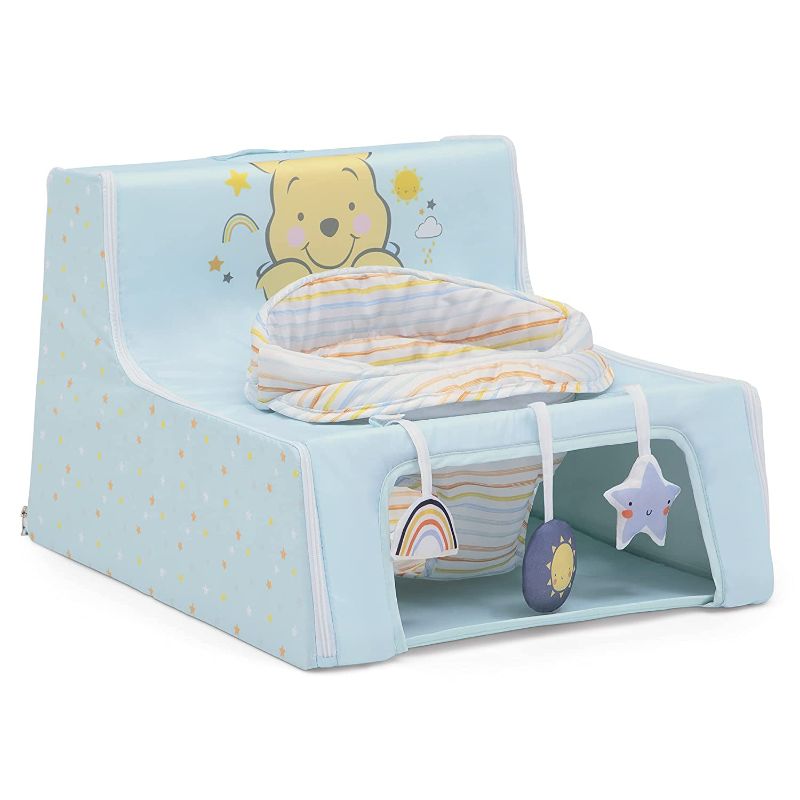 Photo 1 of Disney Winnie The Pooh Sit N Play Portable Activity Seat for Babies by Delta Children – Floor Seat for Infants