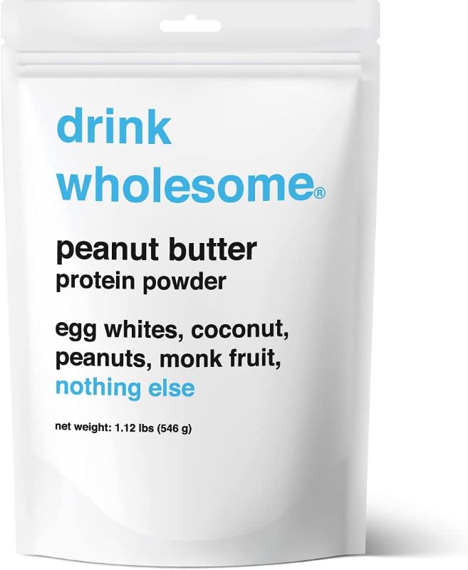 Photo 1 of ***6/1/2024*** Drink Wholesome, Stomach Friendly Protein Powder, Easy To Digest, For Sensitive Stomachs, Dairy Free, Additive Free, Protein, Peanut Butter