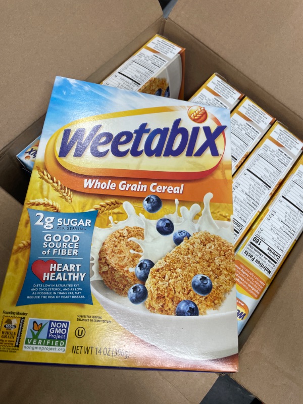 Photo 2 of ***EXP 02/15/2023*** Weetabix Whole Grain Cereal - Case of 6