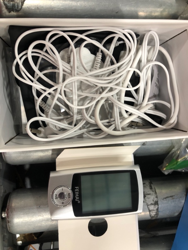 Photo 1 of Four Channel TENS Unit EMS 20 Modes Muscle Stimulator for Pain Relief Therapy, Electronic Massager Muscle Massager with 12 Pads, for Body Building, Neck, Shoulder, Leg, and Arthritis Pain Relief

