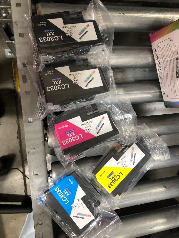 Photo 2 of Miss Deer LC3033 BK/C/M/Y Super High Yield Ink Cartridges Compatible Replacement Ink for Brother LC3033 LC3033XXL LC3035XXL LC3035 Work for Brother MFC-J995DW MFC-J805DW MFC-J815DW(2BK/C/M/Y)
