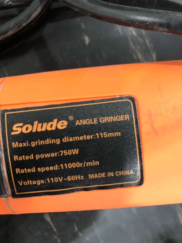 Photo 1 of Angle Grinder