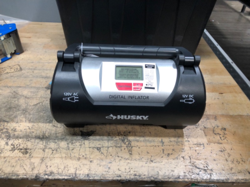 Photo 2 of Husky
12/120 Volt Auto and Home Inflator