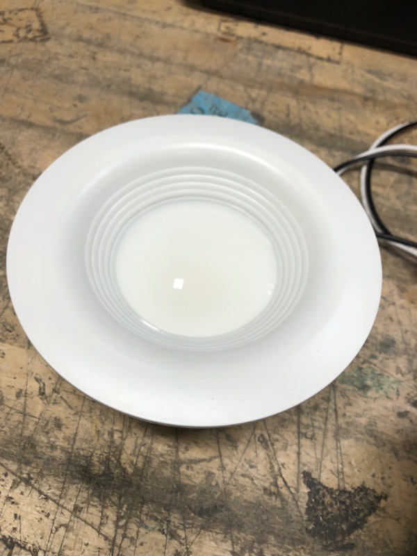 Photo 1 of Commercial Electric
4 in. CEC T20 New Construction or Remodel White Dimmable LED Recessed Trim Adjustable Color Changing Technology (4-Pack)