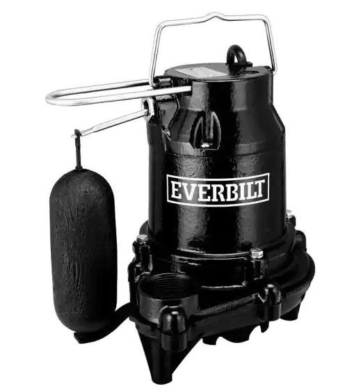 Photo 1 of Everbilt
1/3 HP Cast Iron Sump Pump