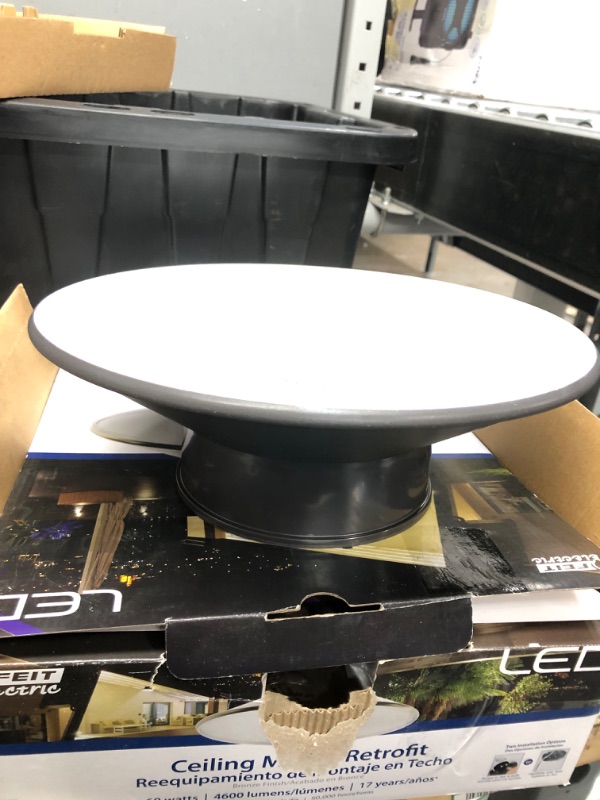 Photo 1 of Feit Electric S12cmrf/850/Bz 60 Watt 4600 Lumen 5000 Kelvin Bronze Led Ceiling Mount Retrofit
