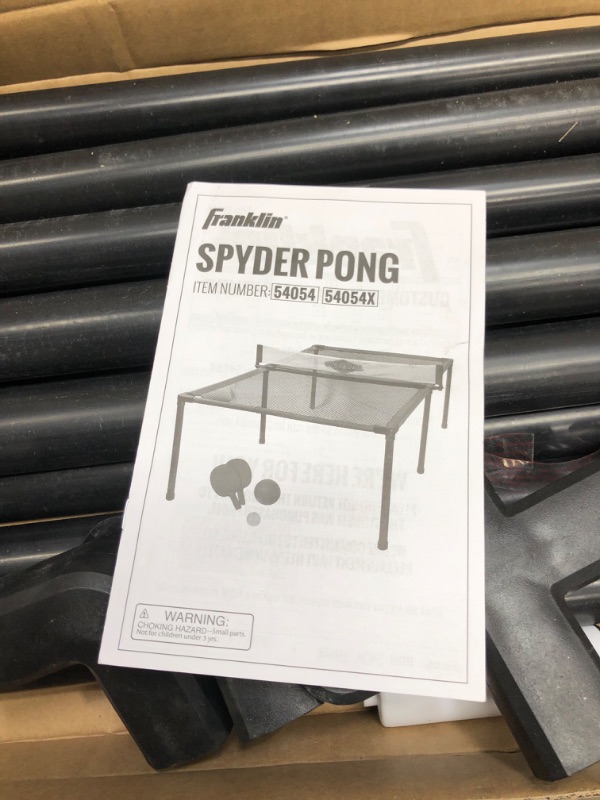 Photo 4 of Franklin Spyder Pong Multiple Game Set
