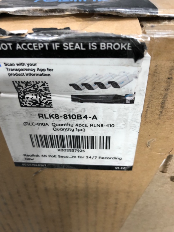 Photo 1 of Reolink  Reolink Wired Security System -RLK8-810B4-A
