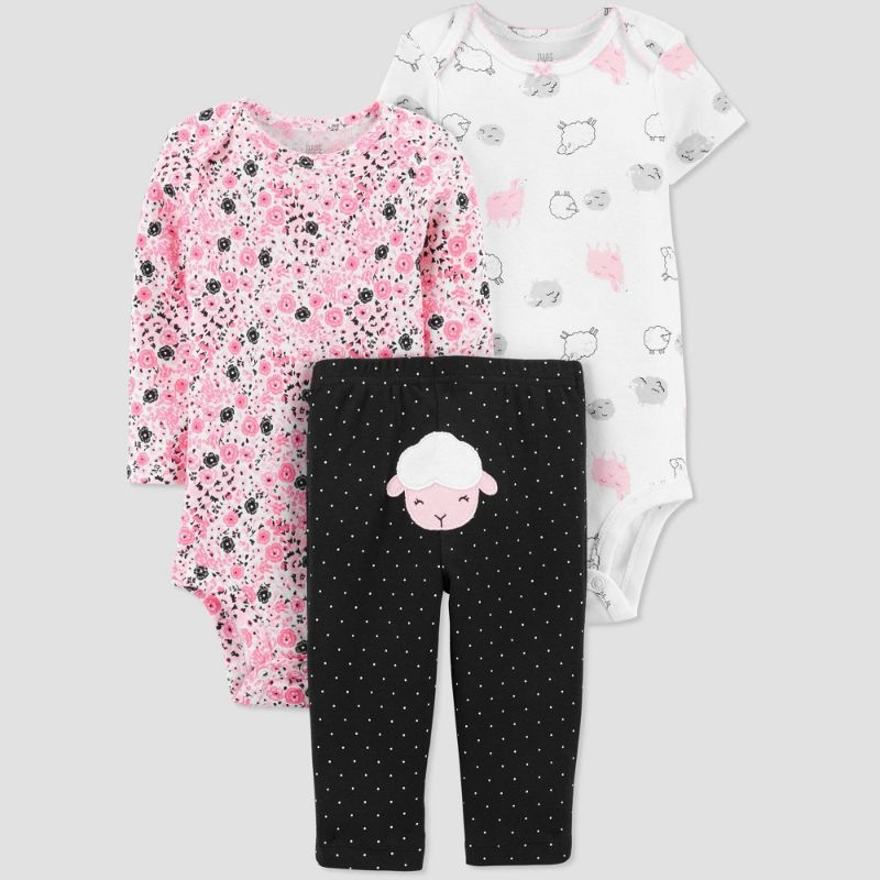 Photo 1 of Baby Girls' Sheep Top & Bottom Set - Just One You® Made by Carter's
SIZE 3M