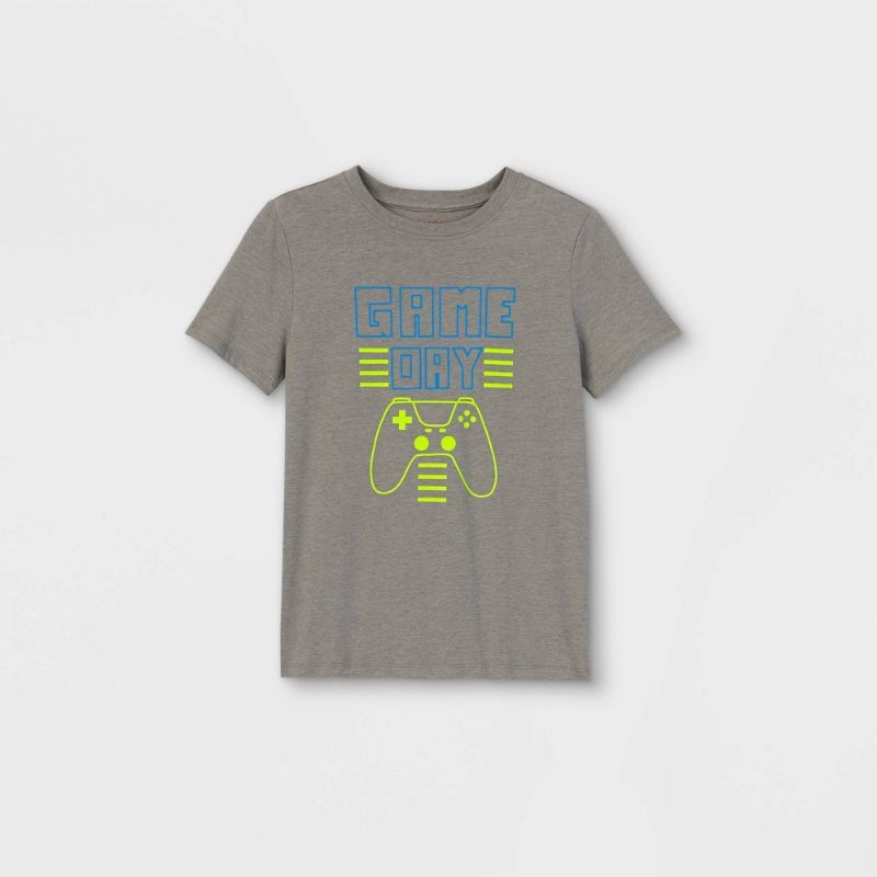 Photo 1 of 3 ITEMS) Boy' Hort Leeve Gaming Conole Graphic T-hirt - Cat & Jack™
SIZE,XS,S