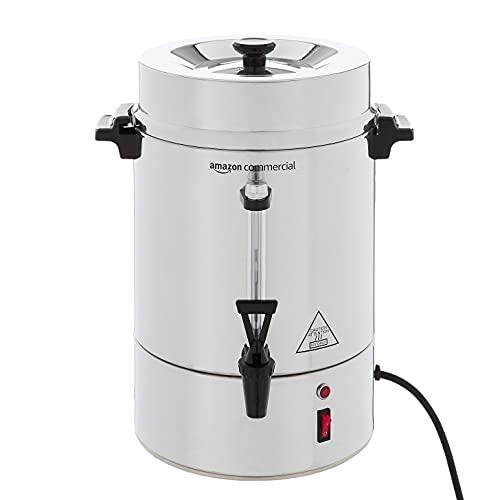 Photo 1 of AmazonCommercial Coffee Urn - Aluminum, 60 Cups/9 Liters
