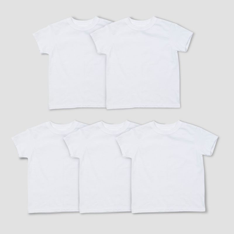 Photo 1 of Hanes Boys' 5pk Crew T-Shirt -
LG