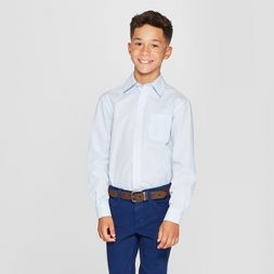 Photo 1 of SIZE:L - Boys' Button-Down Suiting Long Sleeve Shirt - Cat & Jack™

