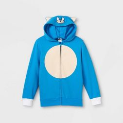 Photo 1 of size:XL -Boys' Sonic the Hedgehog Zip-Up Hoodie - Blue

