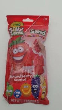 Photo 1 of Crayola Silly Scents Sand, Strawberry
