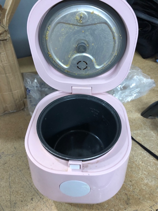 Photo 5 of ***PARTS ONLY*** GreenLife Healthy Ceramic Nonstick 4-Cup Rice Oats and Grains Cooker, PFAS-Free, Dishwasher Safe Parts, Pink
