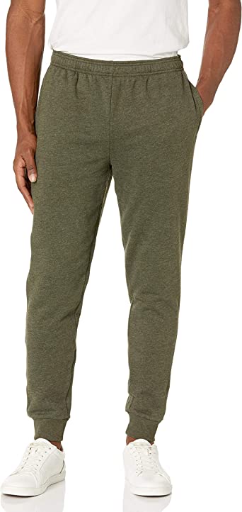 Photo 1 of Amazon Essentials Men's Fleece Jogger Pant OLIVE MEDIUM
