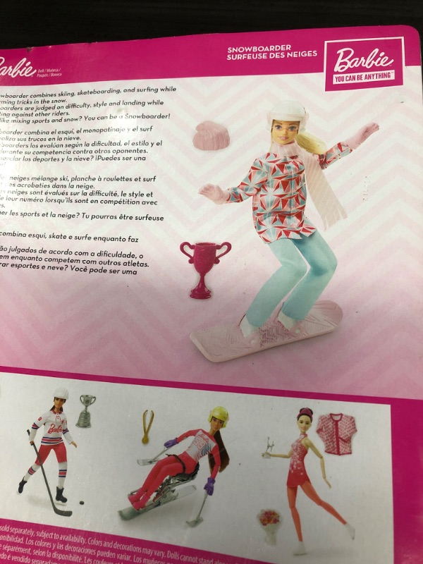 Photo 3 of Barbie Snowboarder Doll
