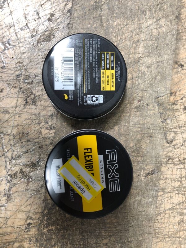 Photo 2 of 2 PACK Axe Styling Messy Look Medium Hold Low Shine Flexible Hair Paste -