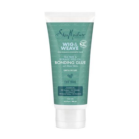 Photo 2 of 2 ITEM BUNDLE SheaMoisture Wig & Weave Bonding Glue for Human and Synthetic Hair - 6.3 Fl Oz  + Aunt Jackie S Aloe and Mint Cool It Stimulating Moisturizing Conditioner -SEALED-